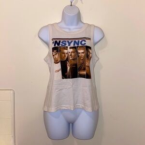 Women’s *NSYNC Album Cover Graphic Tank Top